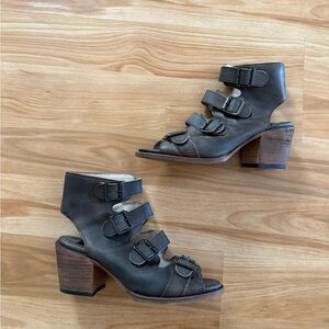 Freebird by Steven Quail Strappy Heeled Sandals - Sz 8
